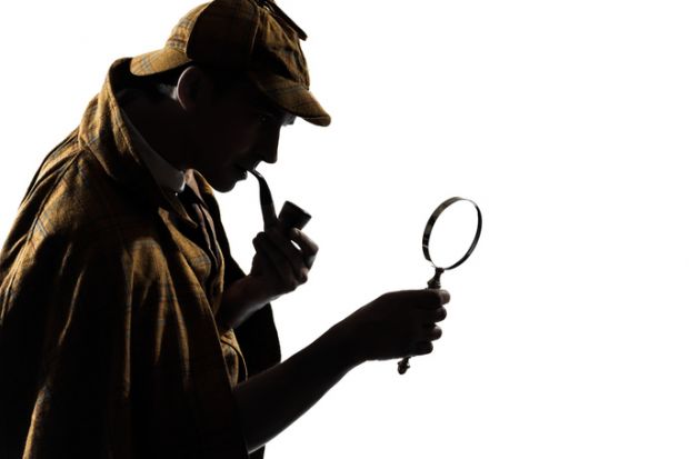 sherlock holmes silhouette